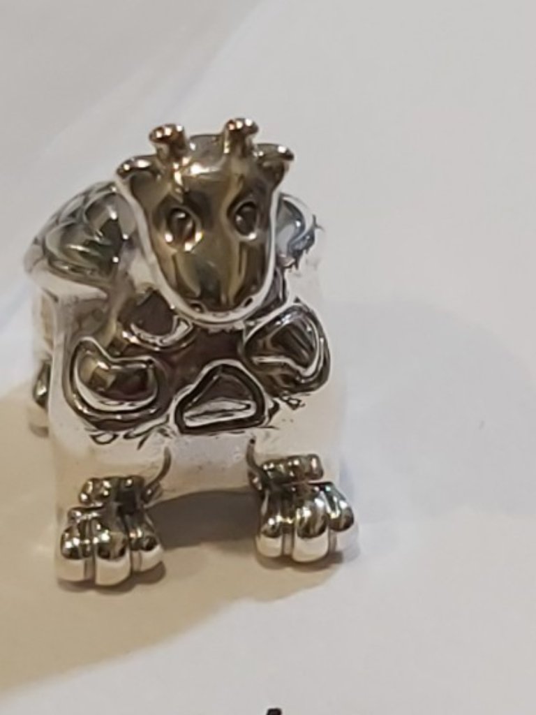 Authentic Pandora Sterling Silver *Exclusive Staff* Winniper Charm 790889 Rare